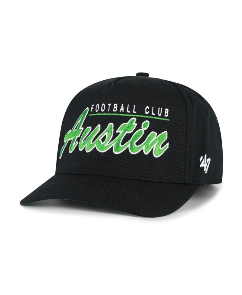 Men's Black Austin FC Brushmark Hitch Adjustable Hat