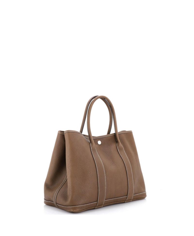 36 Garden Party Tote Leather