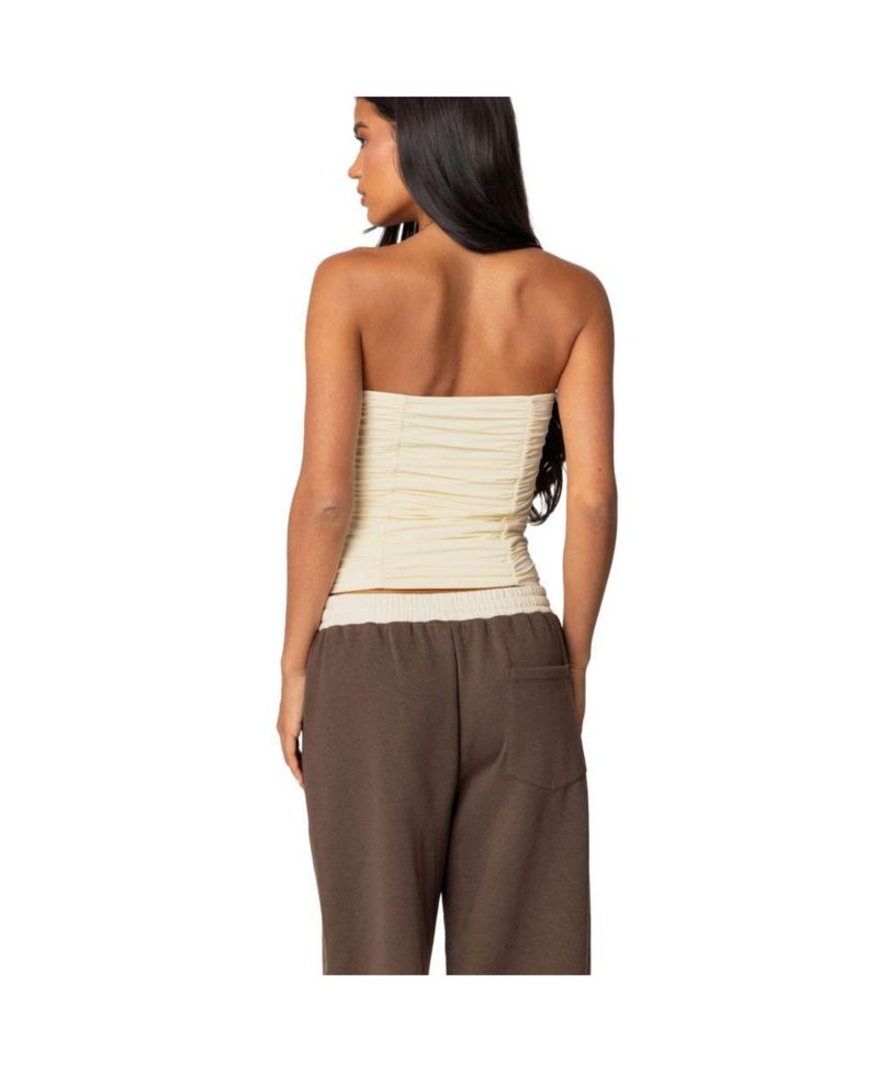 Women's Fifi Gathered Strapless Top