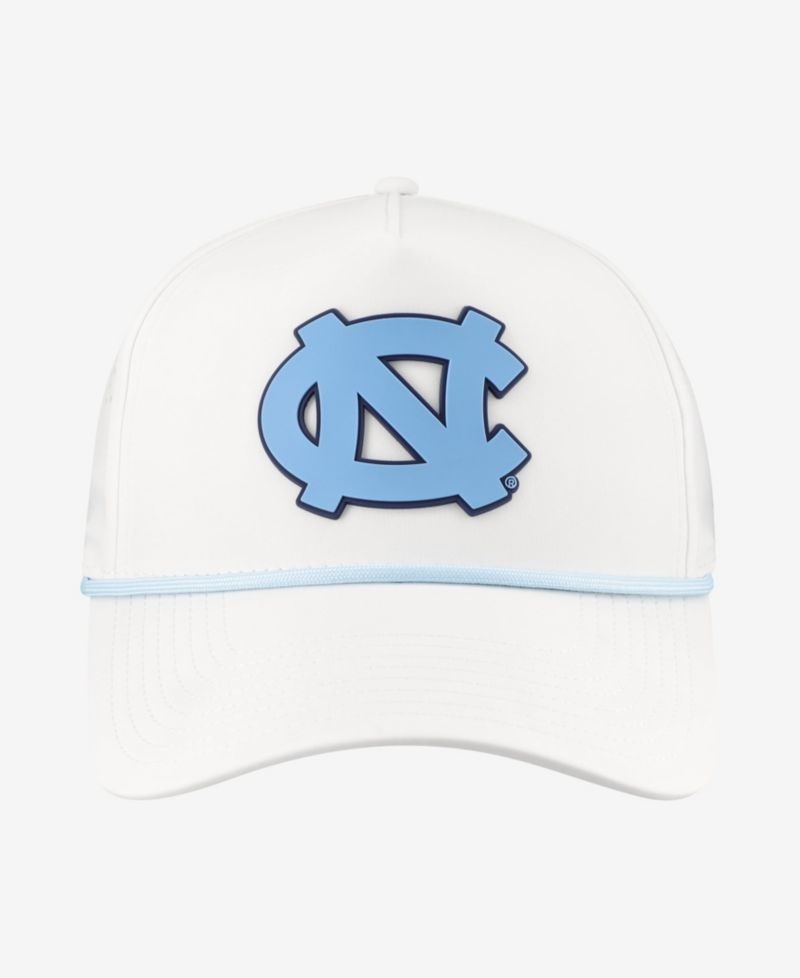 Men's White North Carolina Tar Heels Classic Adjustable Rope Hat