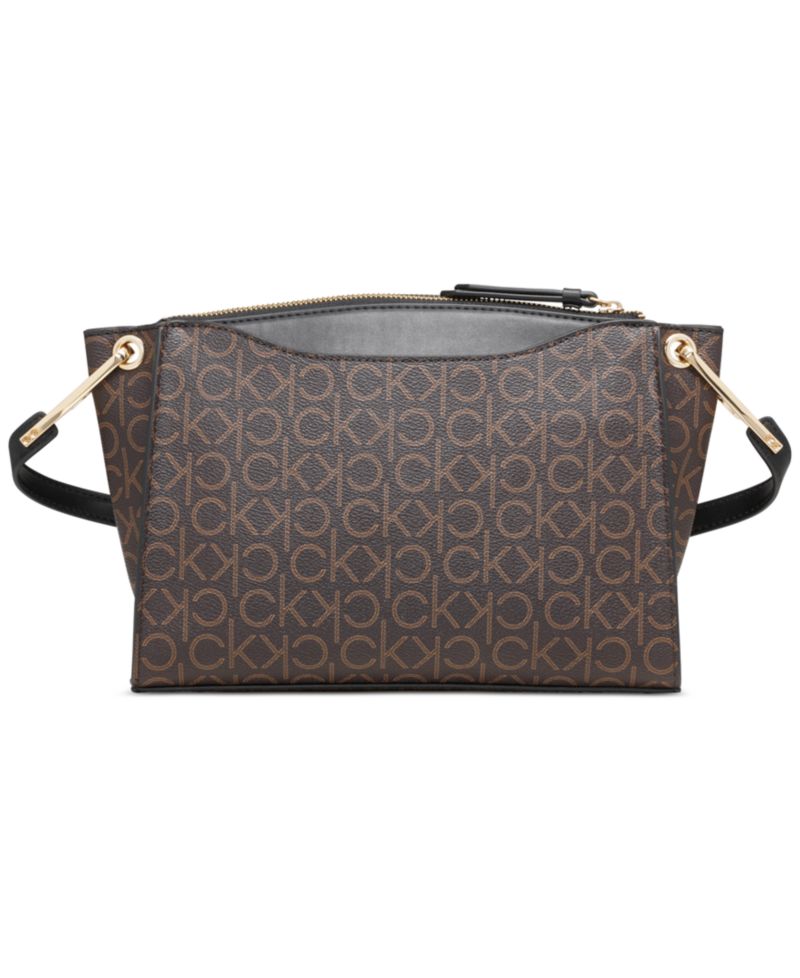 Garnet Adjustable Top Zipper Crossbody