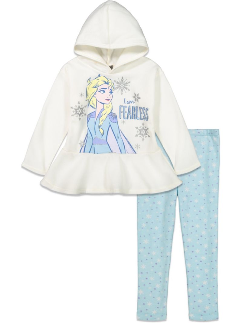 Girls' 2-Piece Hoodie and Pants Set