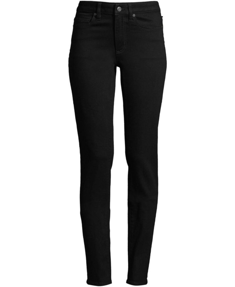 Women's Mid Rise Straight Leg Jeans