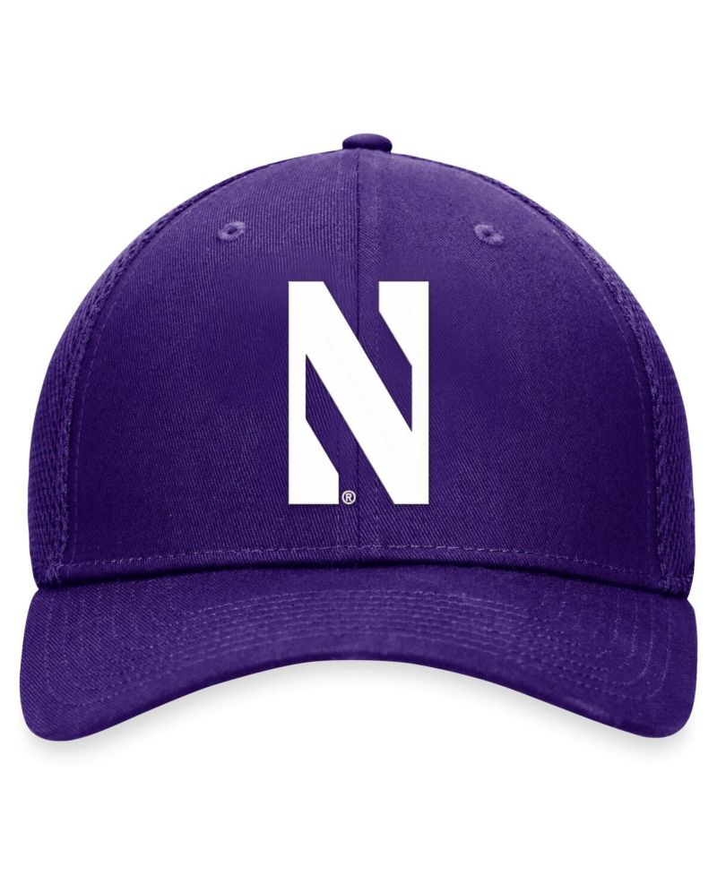 Men's Purple Northwestern Wildcats Spacer Flex Hat