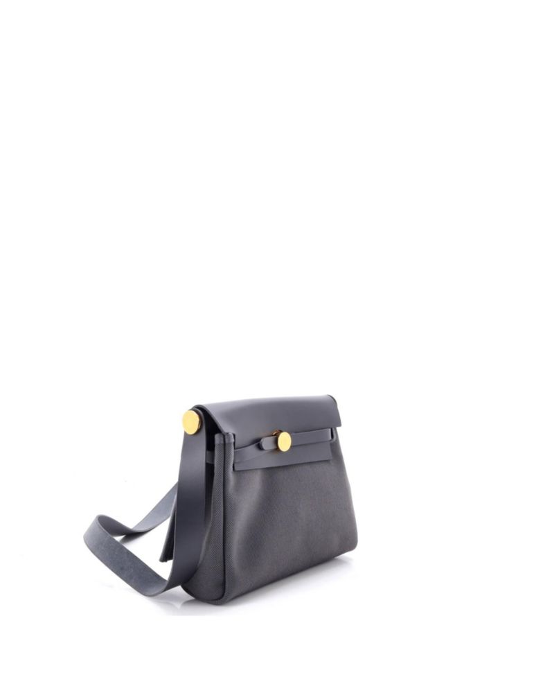 20 Herbag Zip Toile and Leather