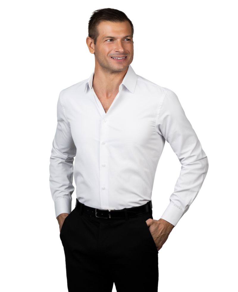 Men's Slim-Fit Dress Shirt