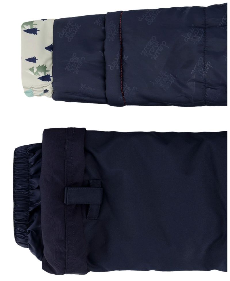Little Boys 6-8 Two Piece Discover Snowsuit Grey Skiing Dinosaur Print