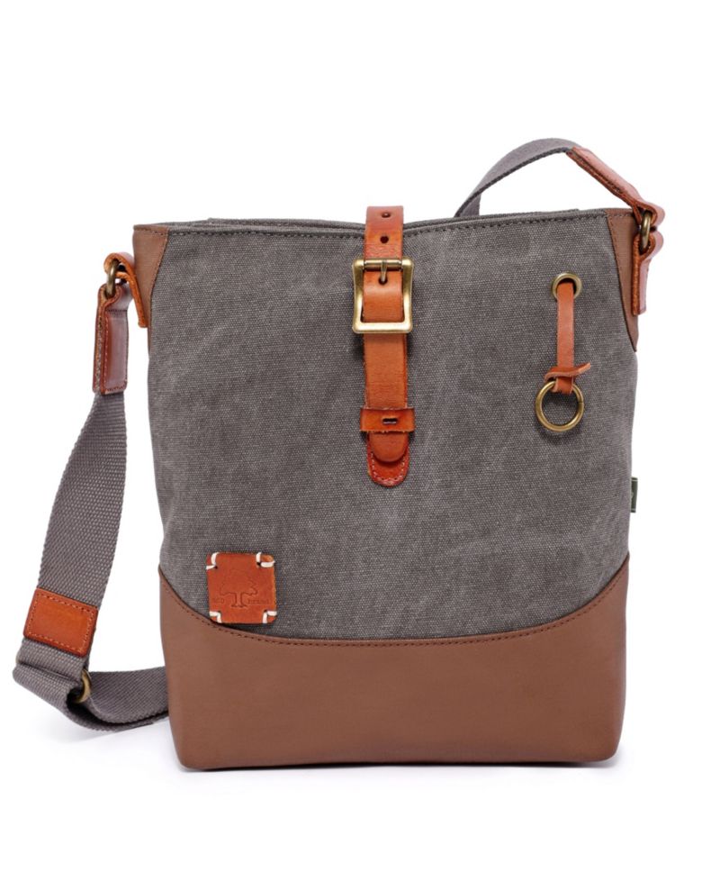 Redwood Canvas Crossbody Bag