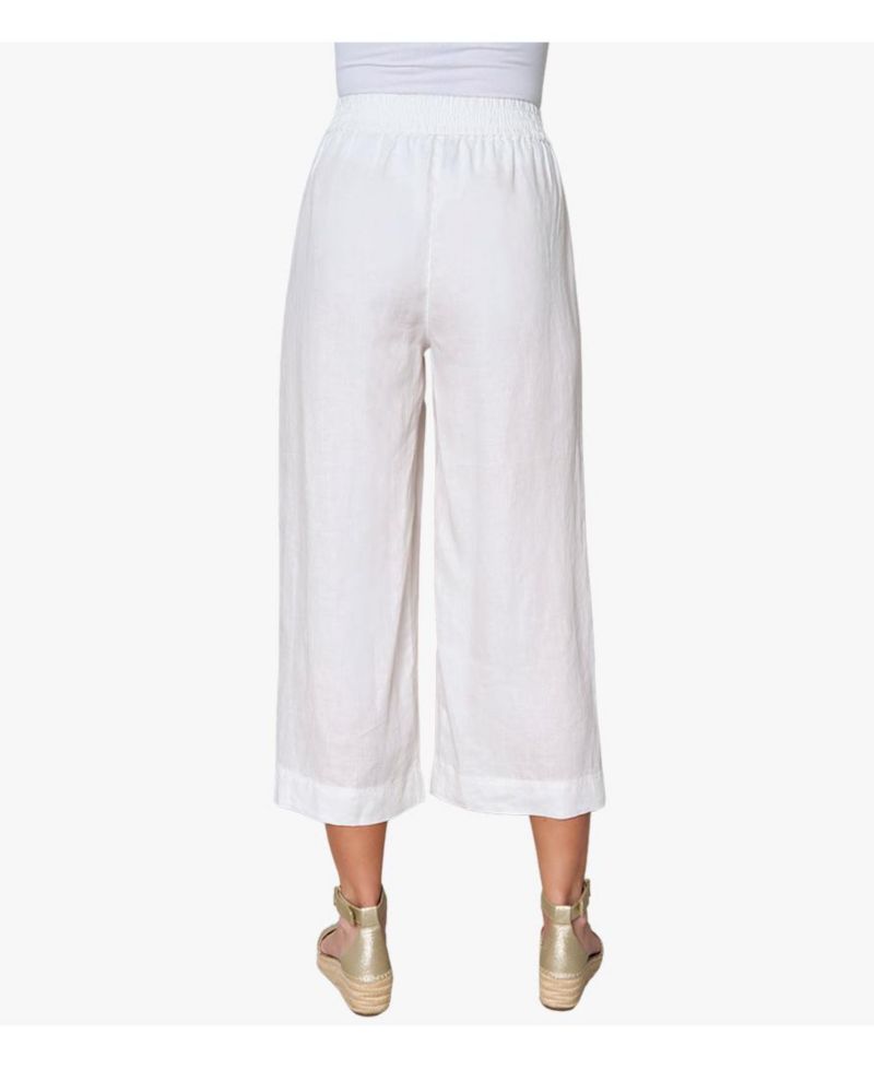 Women's Pull On Linen City Pants