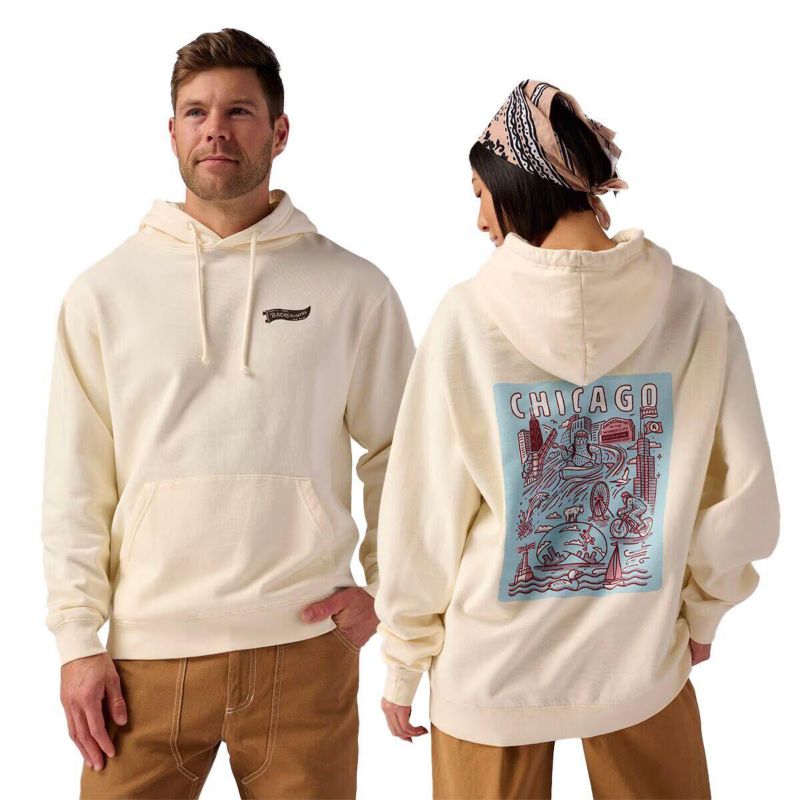 Men's Chicago Poster Hoodie Pullover Hoodies