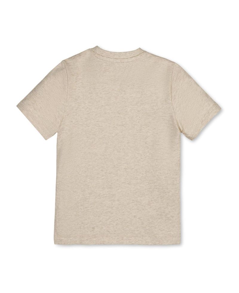 Toddler Boys Organic Short Sleeve Henley Tee