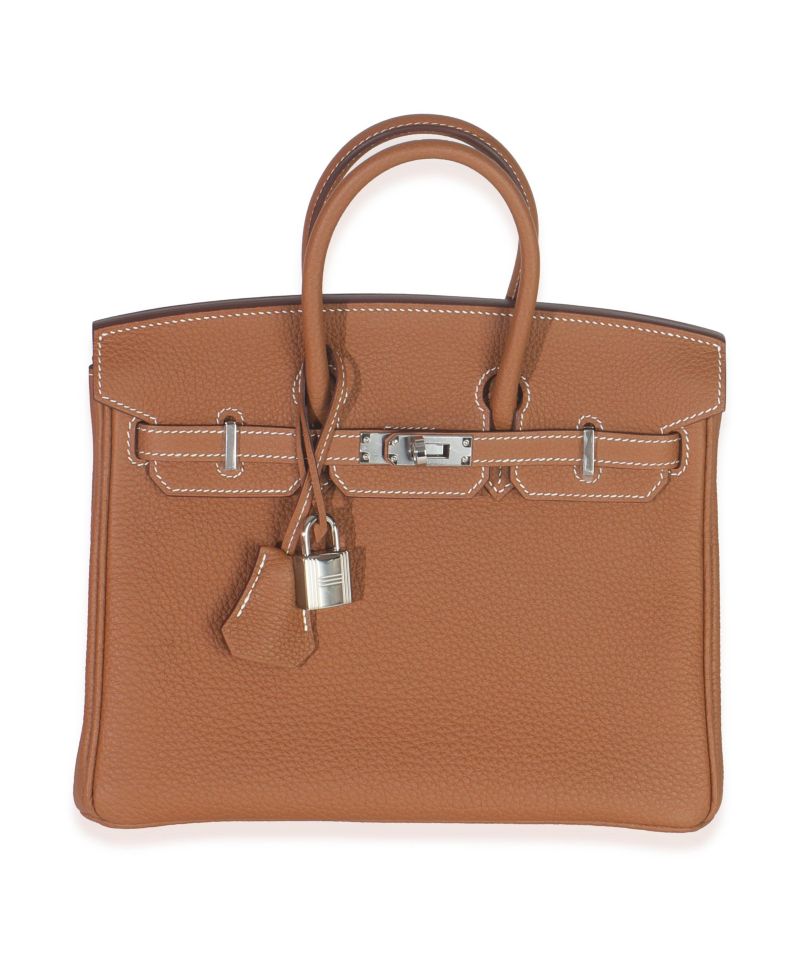 Gold Togo Birkin 25 PHW