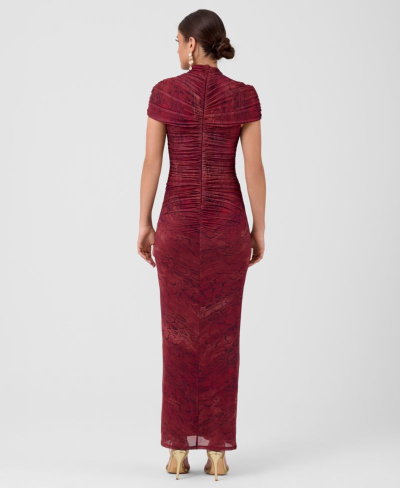 Women's Delphine Mesh Body-Con Midi Dress