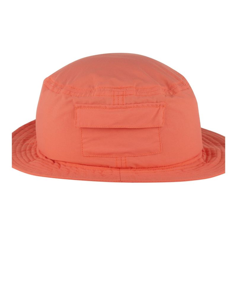 Men's Gray NB Logo Gulf Red Cargo Bucket Hat