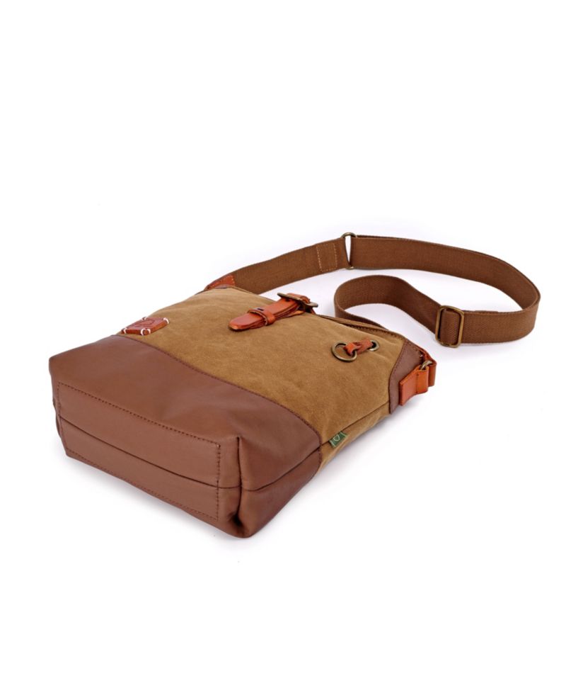 Redwood Canvas Crossbody Bag