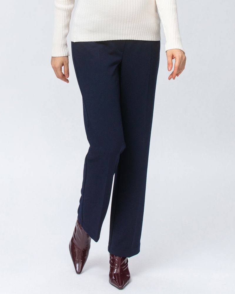 Maternity Straight-textured super stretch Noah Pants