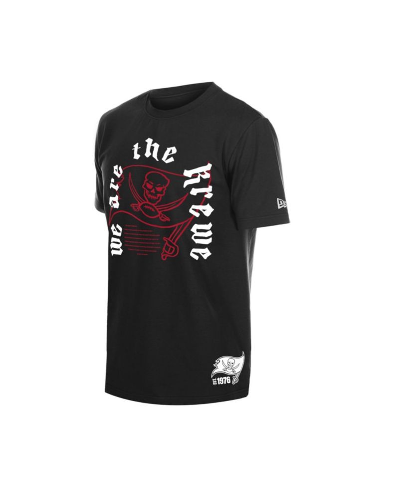 Men's Black Tampa Bay Buccaneers We are the Krewe Draft T-Shirt