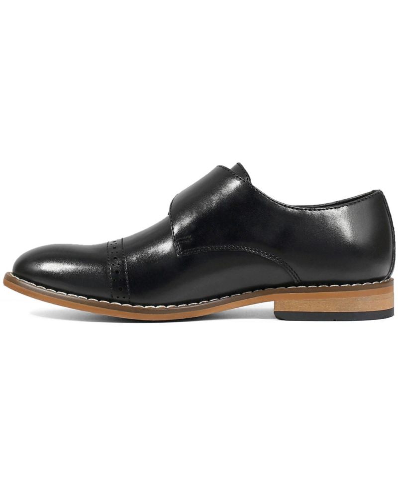 Big Boy Desmond Cap Toe Monk Strap Shoe