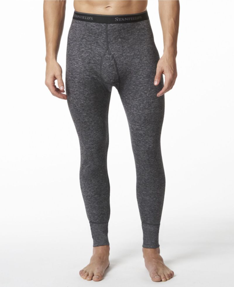 Men's 2 Layer Merino Wool Blend Thermal Long Johns
