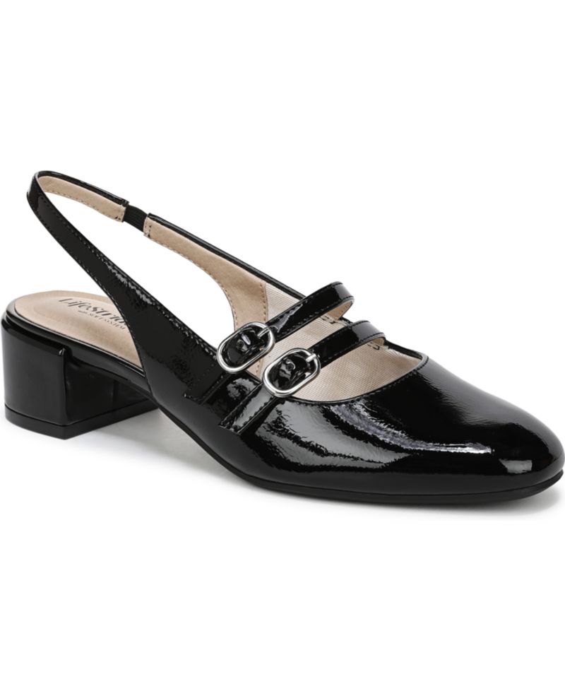 Women's Beatrice Block Heel Slingback Pumps