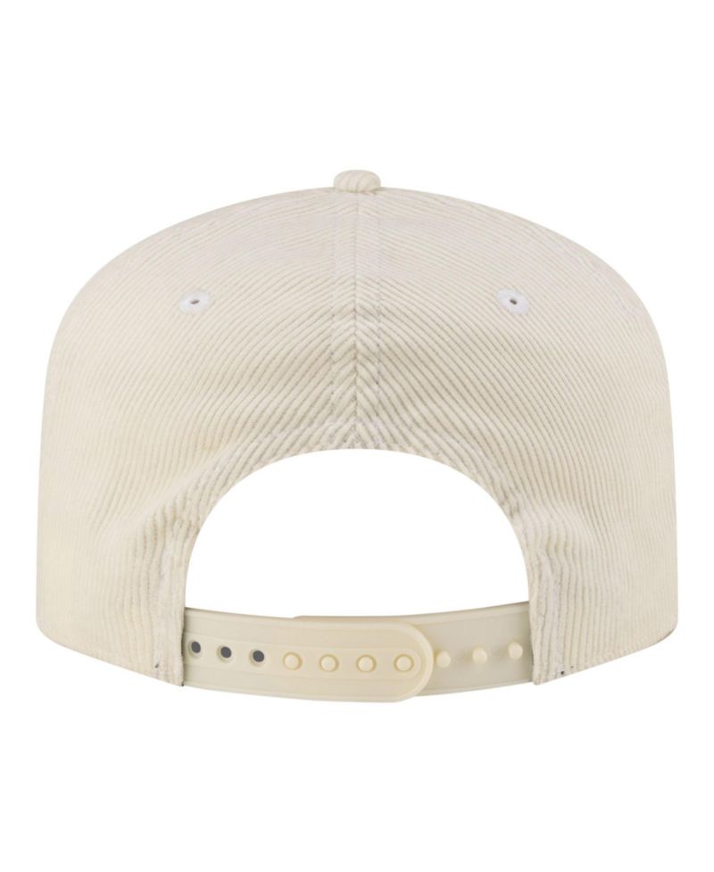 Men's White Golden State Warriors 19TWENTY 80s Chrome Corduroy Adjustable Hat
