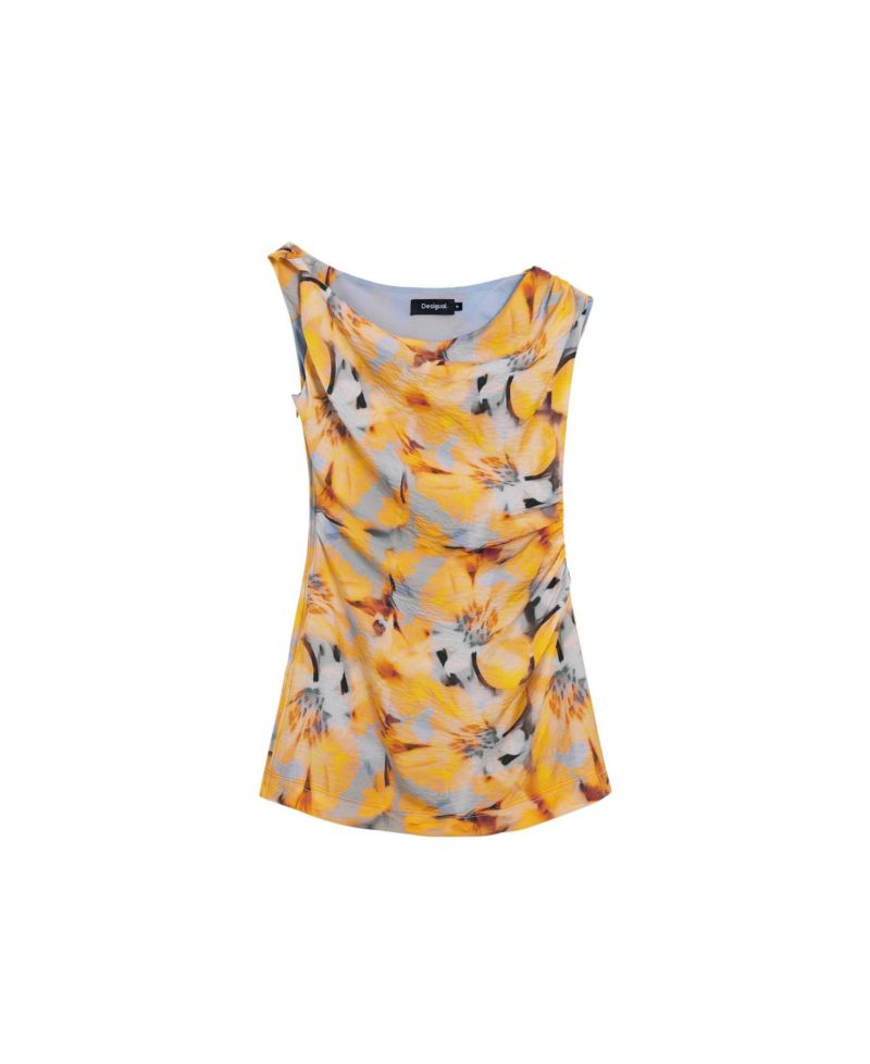 Women's Asymmetric floral dress