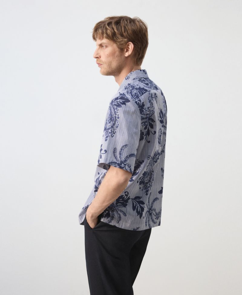 Men's Cotton Printed Shirt