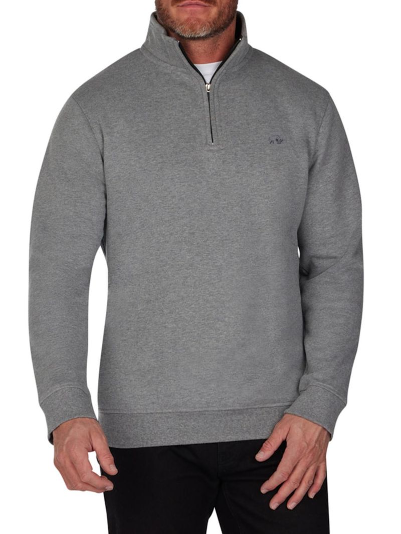 Men's Jersey Quarter Zip Sweat