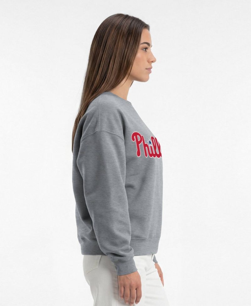 Women's Philadelphia Phillies Graphic Crewneck Sweatshirt