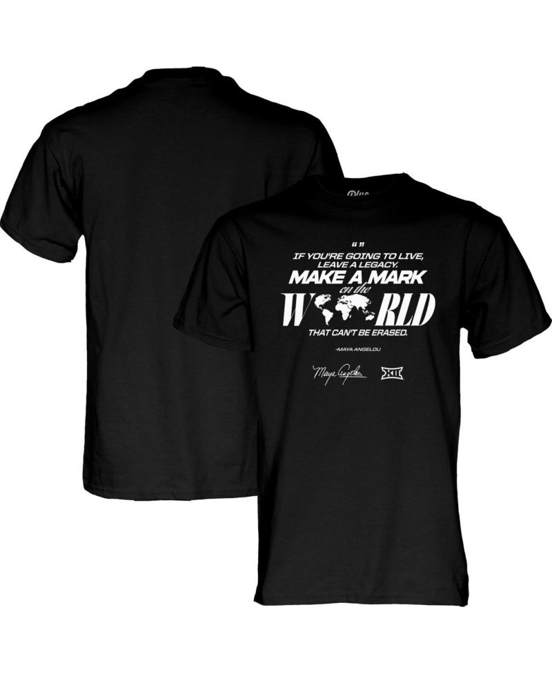 Men's and Women's Black Big 12 Make a Mark 2025 Shooting T-Shirt