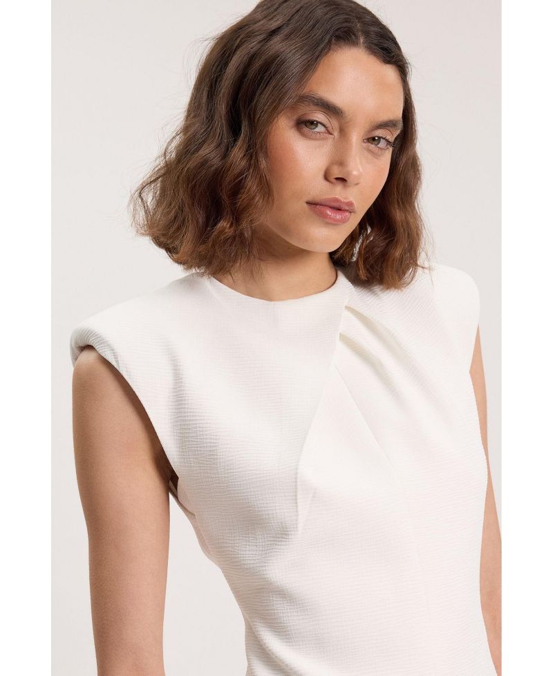 Women's Sleeveless Pencil Midi Dress