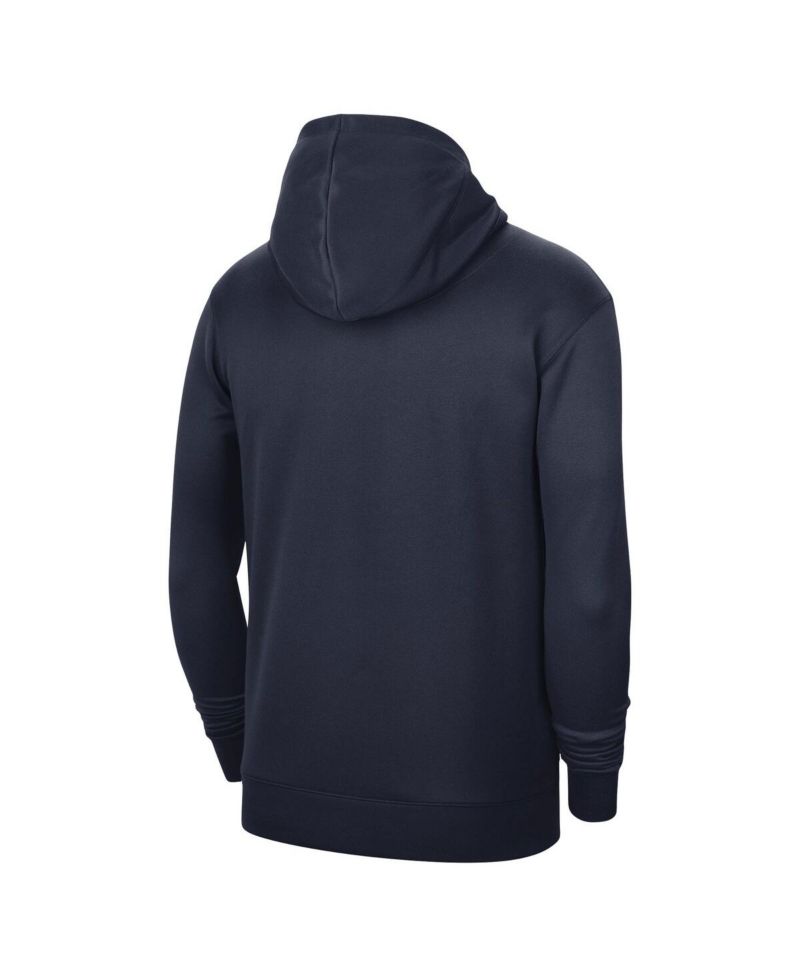 Men's and Women's Navy New Orleans Pelicans 2023/24 Performance Spotlight On-Court Practice Pullover Hoodie