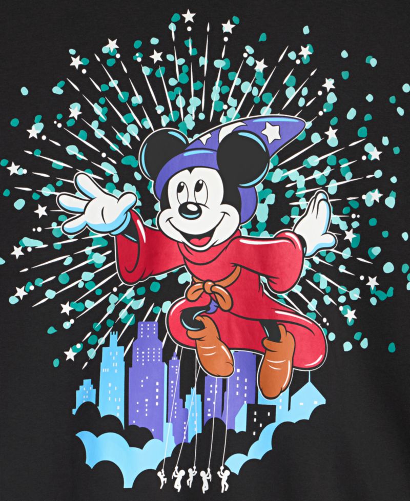 Adult Unisex Sorcerer's Apprentice Mickey Crewneck Sweatshirt