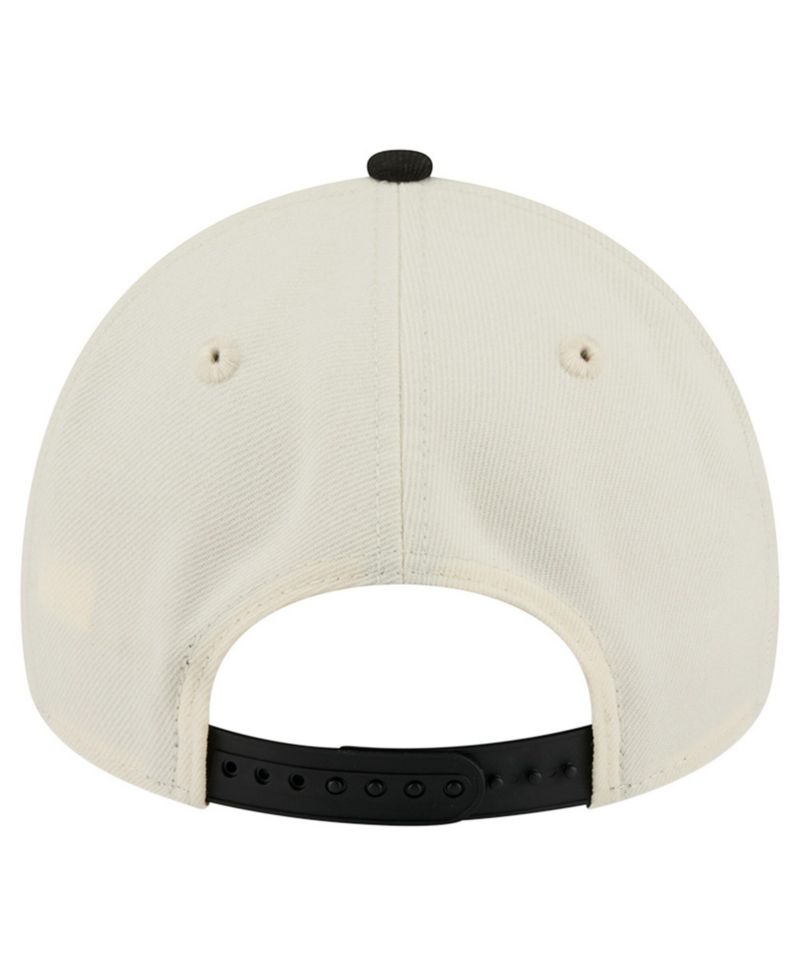 Men's Cream Chicago White Sox Stadium Chrome 9FORTY A-Frame Adjustable Hat