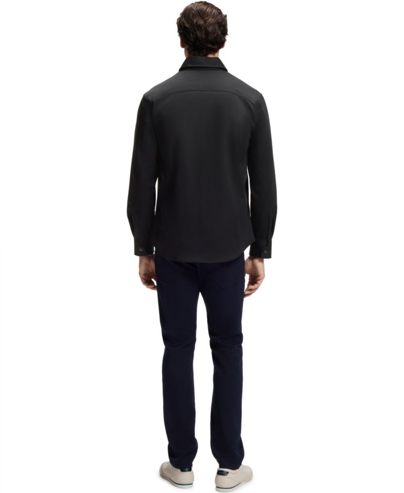 x Aston Martin Men's Cotton-Blend Relaxed-Fit Overshirt