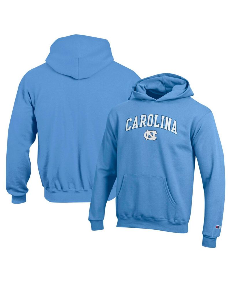 Big Boys and Girls Carolina Blue North Carolina Tar Heels Campus Pullover Hoodie