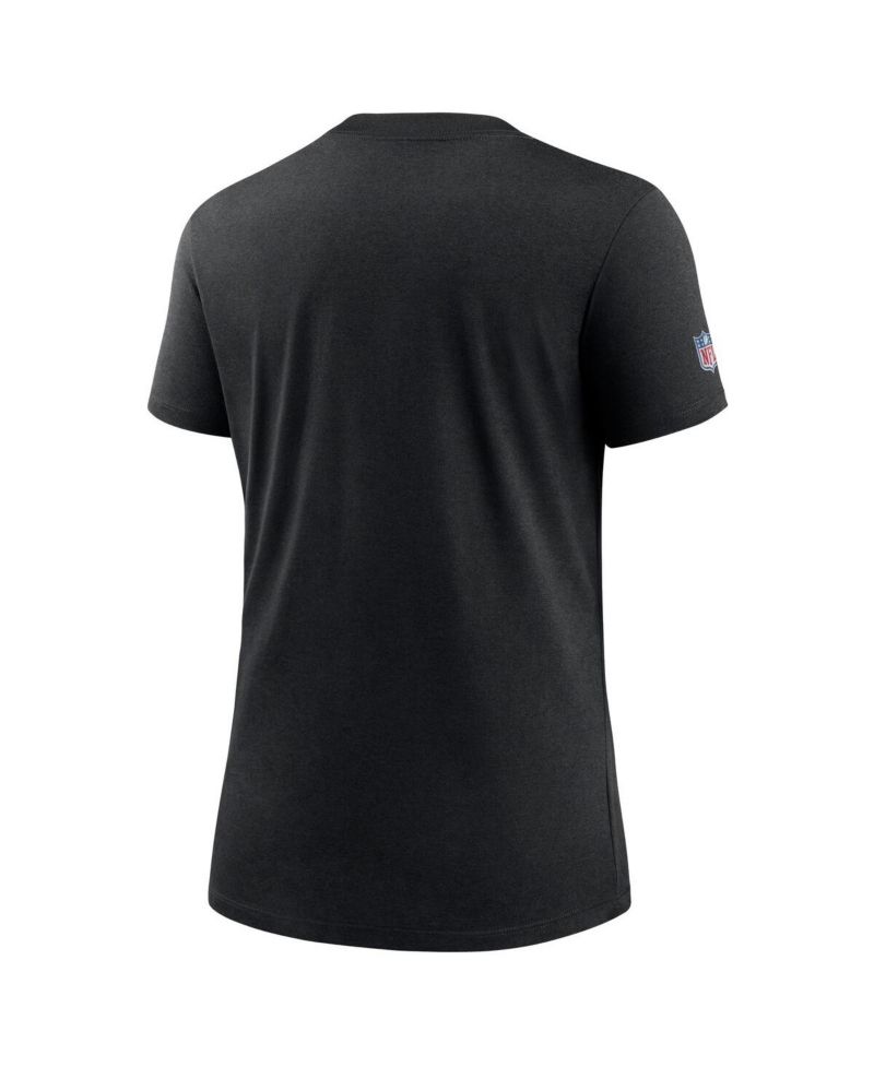 Women's Black Jacksonville Jaguars 2024 NFL Crucial Catch Tri-Blend T-Shirt