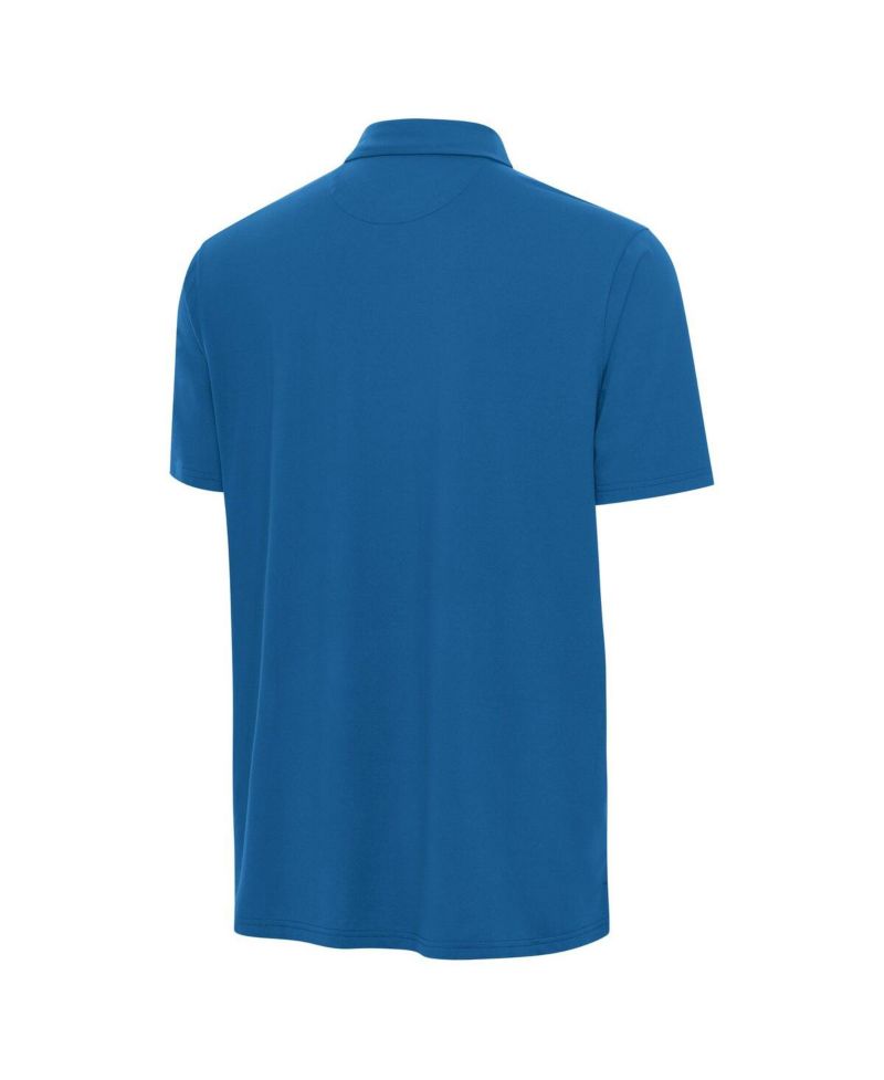Men's Blue Detroit Lions Era Polo Shirt