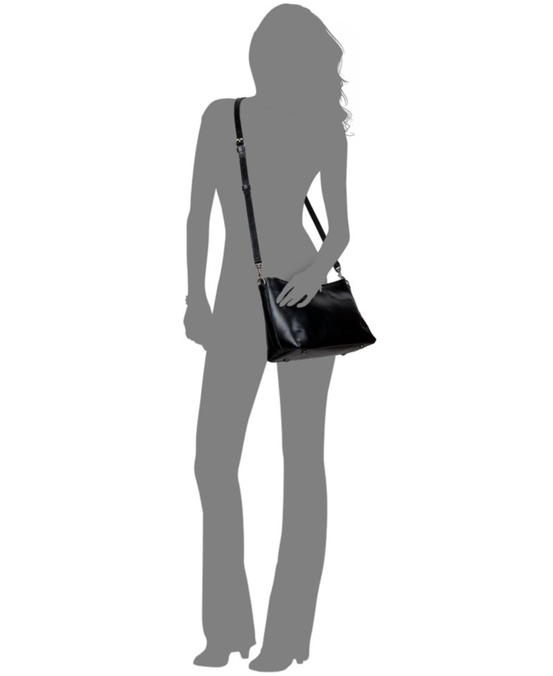 Betta Medium Leather Shoulder Handbag