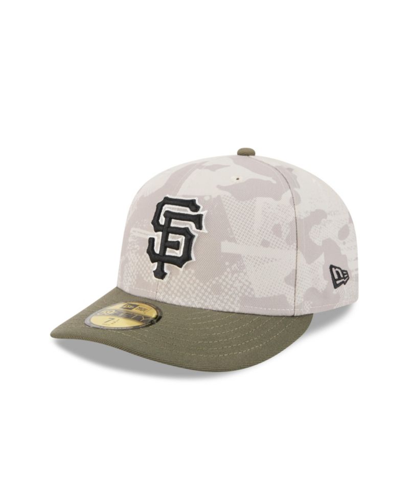 Men's Light Beige/Olive San Francisco Giants 2025 Armed Forces Day 59FIFTY Fitted Hat