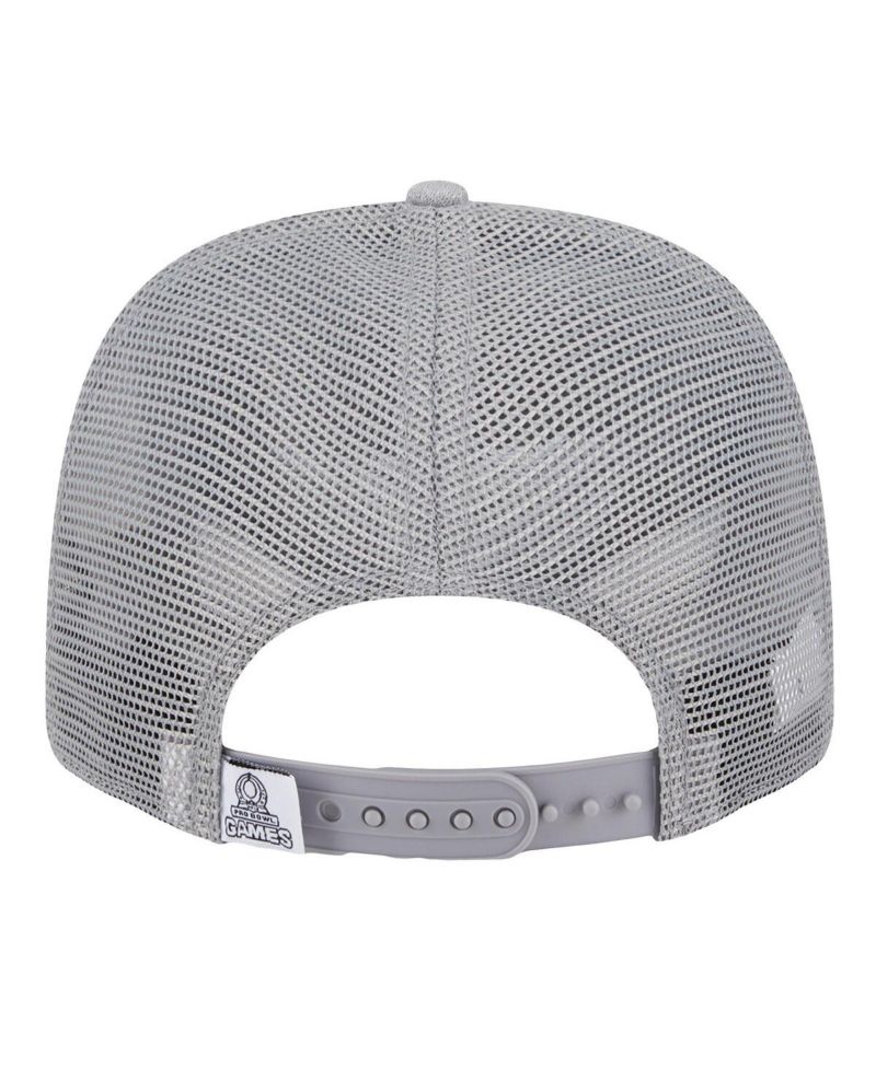 Men's Gray Kansas City Chiefs 2025 Pro Bowl 9SEVENTY Stretch-Snap Hat