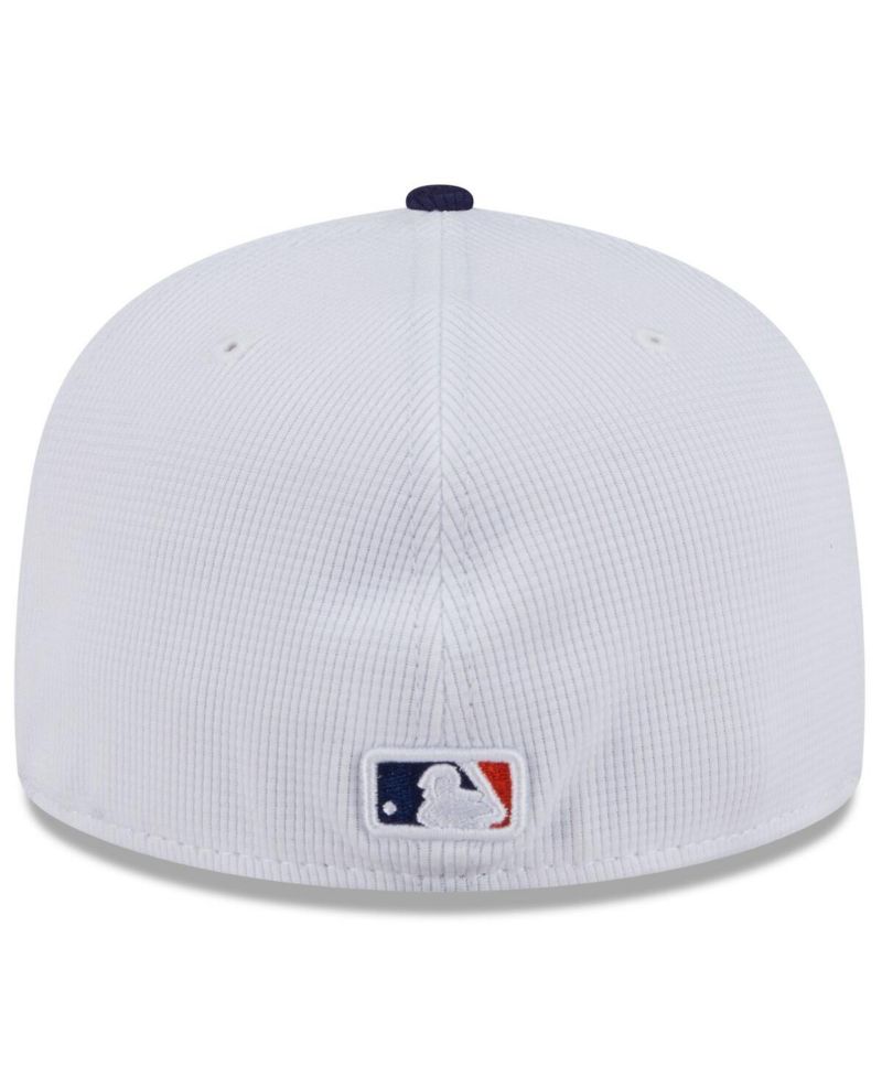 Men's White/Navy Houston Astros 2025 City Connect Batting Practice 59FIFTY Fitted Hat