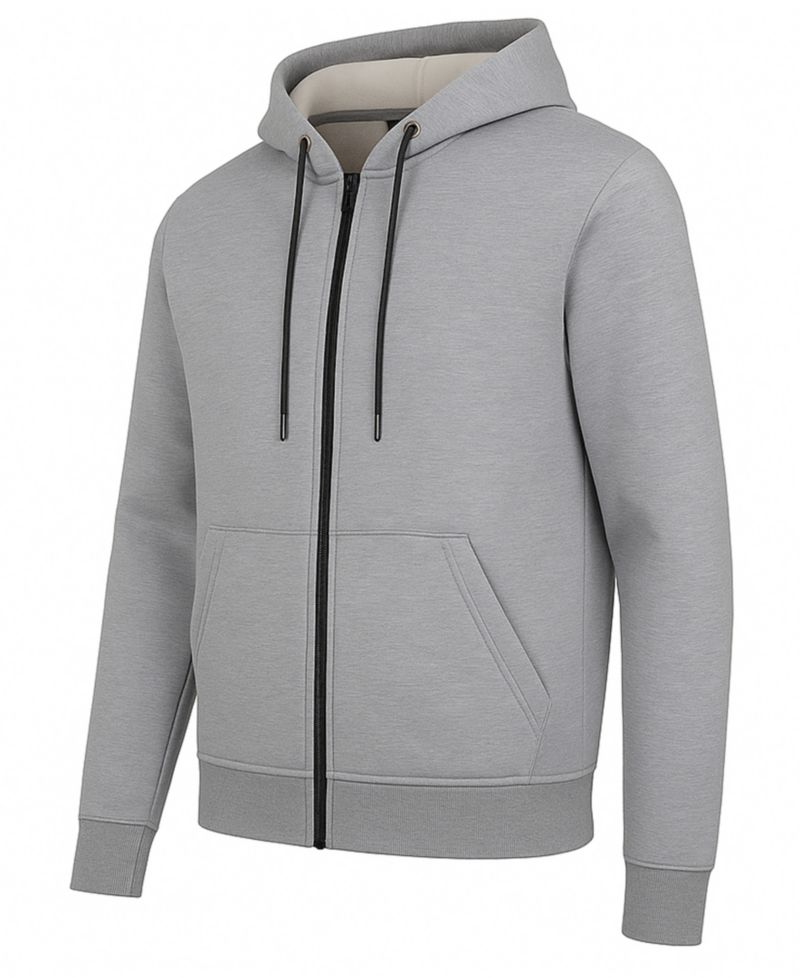 Men's Full-Zip Long-Sleeve Hoodie