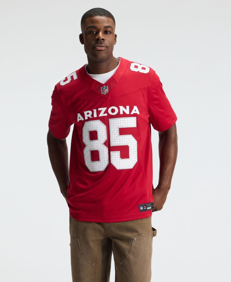 Men's Trey McBride Cardinal Arizona Cardinals Team Vapor F.U.S.E. Stitched Limited Jersey