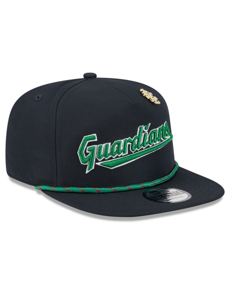 Men's Navy Cleveland Guardians 2025 Big League Chew Golfer Snapback Hat
