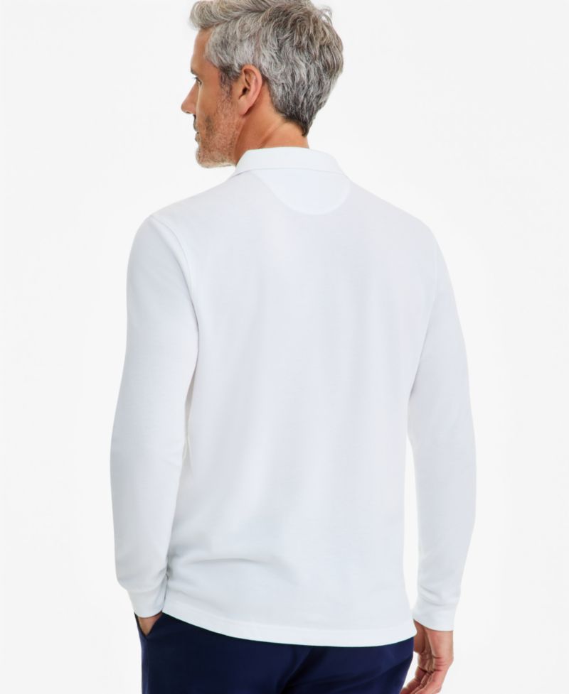 Men's Solid Stretch Polo Shirt