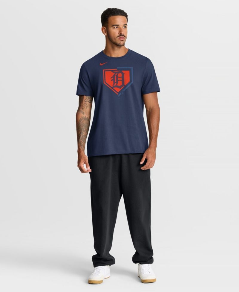 Men's Navy Detroit Tigers Icon T-Shirt
