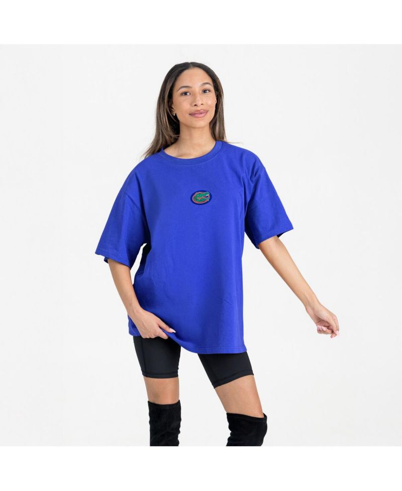Women's Royal Florida Gators Oversized Back at Ya T-Shirt