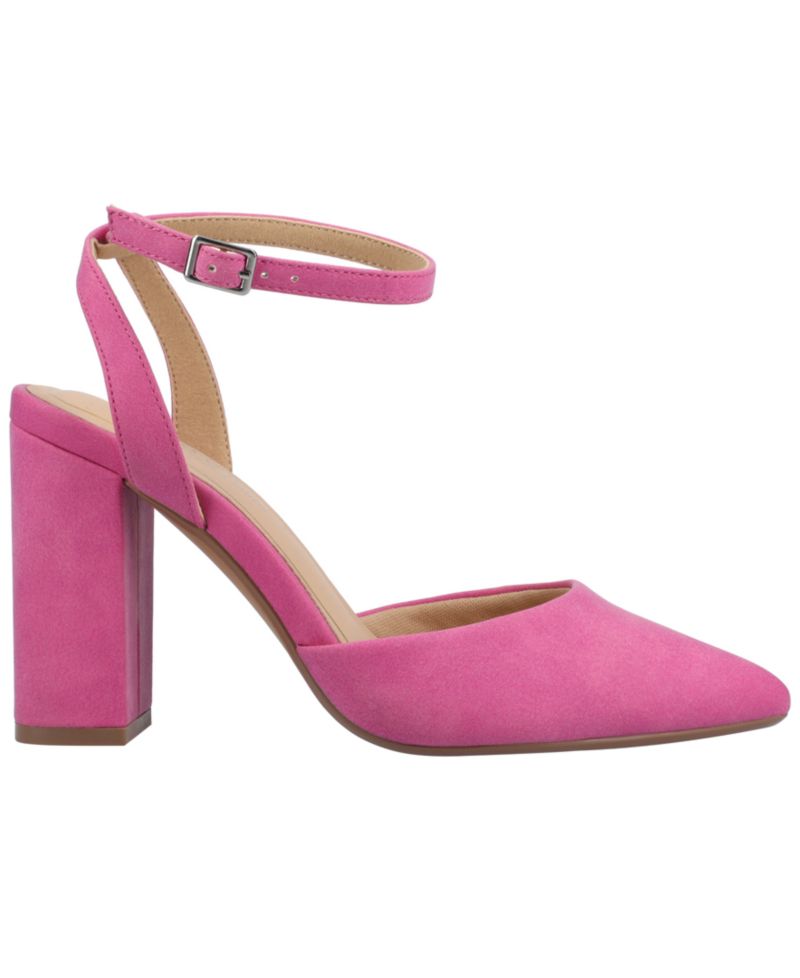 Women's Tyyra Ankle Strap Block Heel Pumps