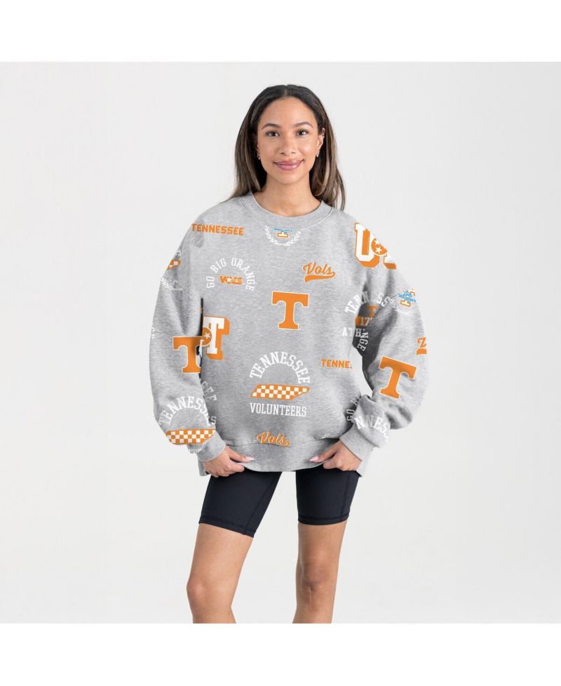 Women's Gray Tennessee Volunteers Always on Repeat Fleece Sweatshirt
